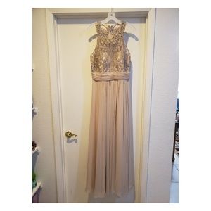 David's Bridal-Champagne Dress